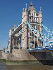 Image showing Tower Bridge in London