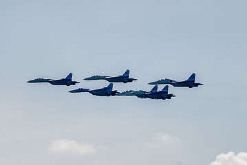 Image showing Airfighters SU-27 display of opportunities