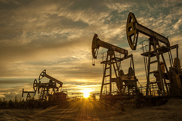 Image showing Oil pumps.