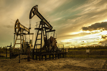 Image showing Oil pumps.