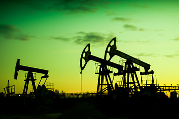 Image showing Oil pumps.