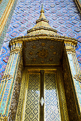 Image showing  thailand asia   in  bangkok gold  colors religion      mosaic