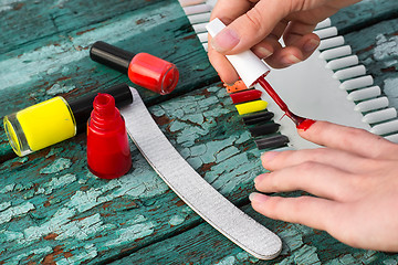 Image showing varnish for nail polish