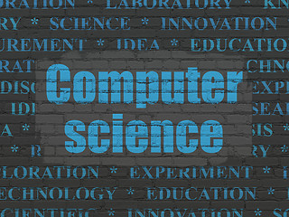 Image showing Science concept: Computer Science on wall background