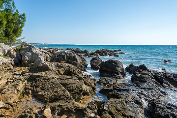 Image showing sunny day on the Adriatic coast