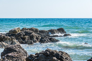 Image showing sunny day on the Adriatic coast