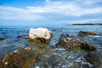 Image showing sunny day on the Adriatic coast