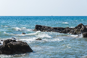 Image showing sunny day on the Adriatic coast