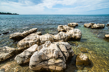 Image showing sunny day on the Adriatic coast