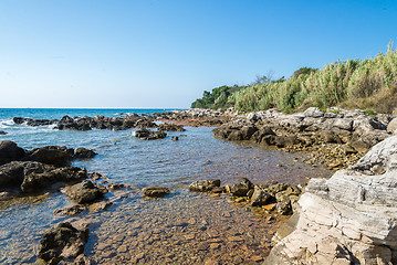 Image showing sunny day on the Adriatic coast