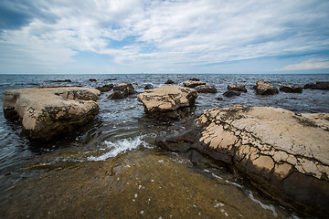 Image showing cloud day on the Adriatic coast