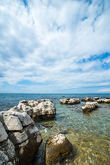 Image showing sunny day on the Adriatic coast