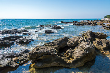 Image showing sunny day on the Adriatic coast