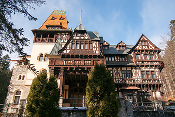 Image showing Peles castle in Romania