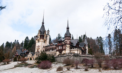 Image showing Peles castle in Romania