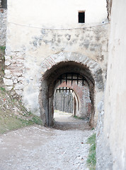 Image showing Rasnov Castle in Romania