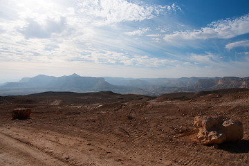 Image showing Travel in Negev desert, Israel