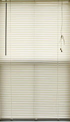 Image showing closed window blinds