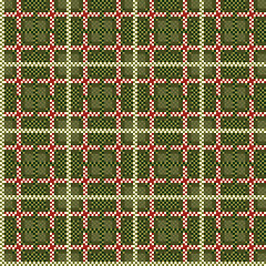 Image showing Seamless tartan texture