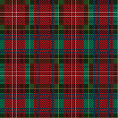 Image showing Seamless tartan plaid pattern 