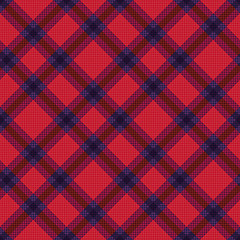 Image showing Seamless diagonal tartan texture