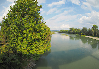 Image showing River Po in Settimo Torinese