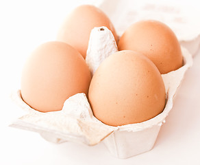 Image showing Retro looking Eggs picture