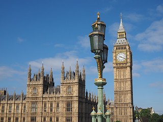 Image showing Houses of Parliament in London