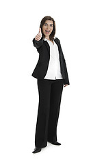 Image showing Happy Business woman