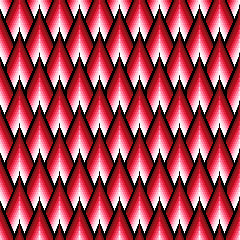 Image showing Seamless pattern with red elements