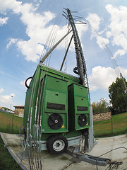 Image showing Aerial tower