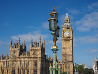 Image showing Houses of Parliament in London