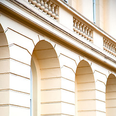 Image showing old architecture in england london europe wall and history