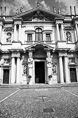 Image showing building old architecture in italy europe milan religion       a