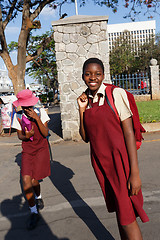 Image showing Street in Bulawayo Zimbabwe