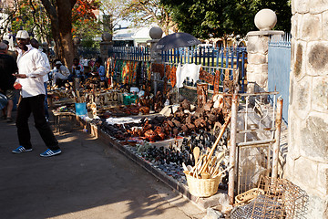 Image showing Street in Bulawayo Zimbabwe