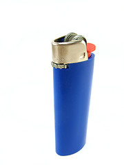 Image showing Blue lighter