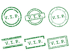 Image showing Vip stamps