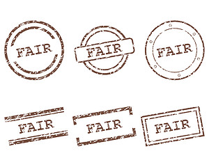 Image showing Fair stamps