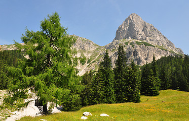 Image showing Admonter Kalbling und Sparafeld, Austria