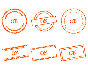 Image showing Ok stamps