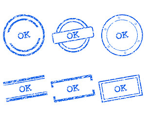 Image showing Ok stamps