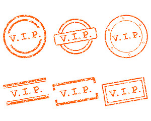 Image showing Vip stamps