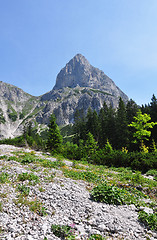 Image showing Rubble field with Sparafeld, Austria