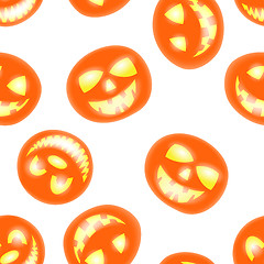 Image showing Halloween Seamless Pattern