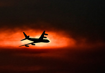 Image showing Plane in Sky