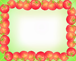 Image showing Frame from tomatoes