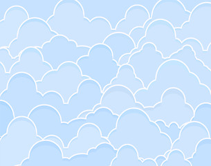 Image showing Blue clouds