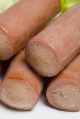 Image showing vienna sausage