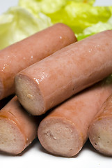 Image showing vienna sausage